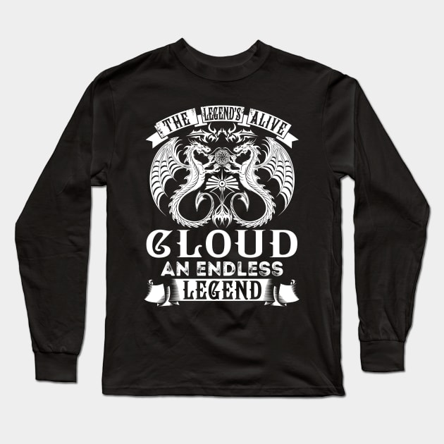 CLOUD Long Sleeve T-Shirt by Carmelia